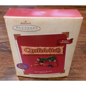 Hallmark Keepsake 2002 Christmas Ornament Harry Potter Quidditch Season